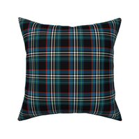 Traditional Plaid - #2 Black, blue and red