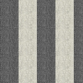 Prison stripe med gray vertical 24 x 24"
