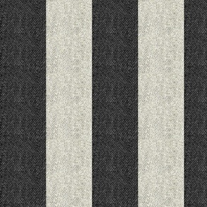 Prison stripe charcoal gray vertical 24 x 24