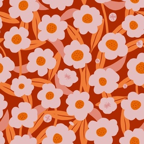 simple_flowers_red_orange