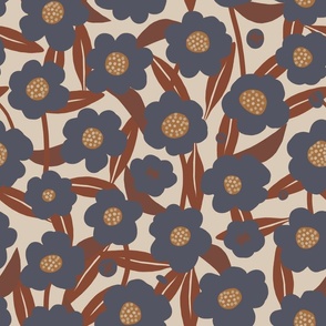 simple_flowers_rust_grey