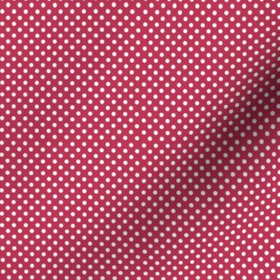 2023 viva magenta mini polka dots - pantone color of the year