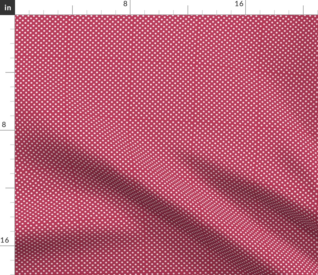 2023 viva magenta mini polka dots - pantone color of the year