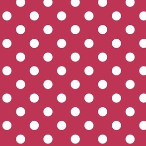 2023 viva magenta polka dots - pantone color of the year