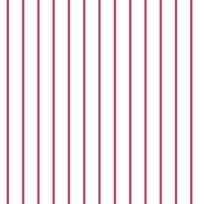 2023 viva magenta stripes thick and thin on white vertical - pantone color of the year