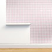 2023 viva magenta windowpane grid 1in - pantone color of the year