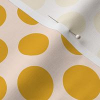Kit-a-boo polka dots (18") - yellow, cream (ST2023KAB)