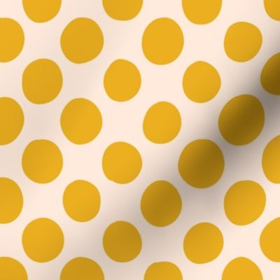 Kit-a-boo polka dots (18") - yellow, cream (ST2023KAB)