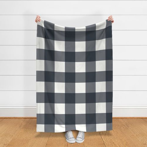 Navy Gingham