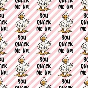 Medium Scale You Quack Me Up Silly Ducks Soft Pink