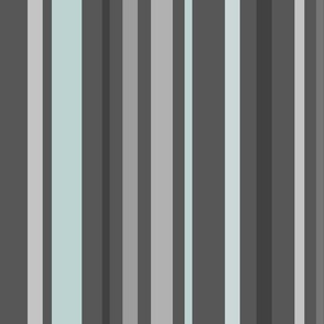 Multicoloured Stripes Grey Background