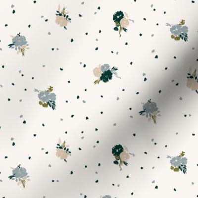 Sylvi Floral with Polka Dots