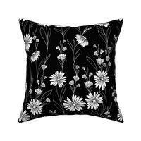 RETRO Daisies- Midnight Small