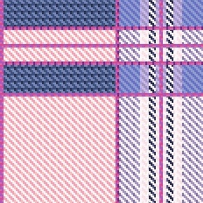 Welsh woven Blanket Carthen purple normal scale 12"