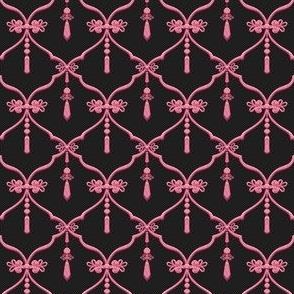 Chinoiserie tassel lattice in micro scale