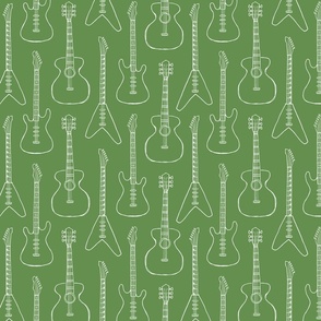 guitars_green