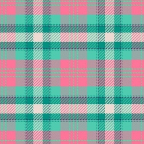  Watermelon cage. Scottish tartan