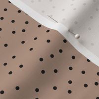 Small beige polka dots