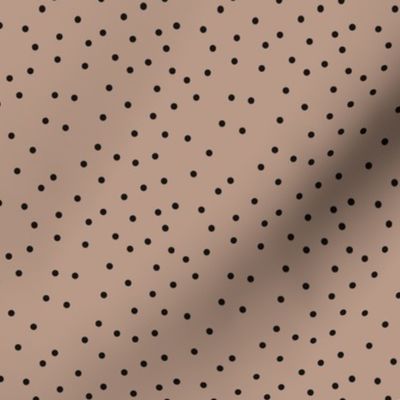 Small beige polka dots
