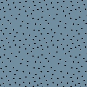 Blue polka dot