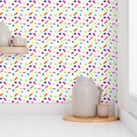 Colorful Confetti Sprinkle Fun Bright Festive Fabric