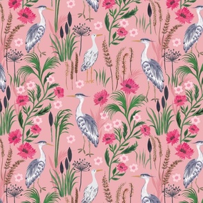 Heron French Country Pink