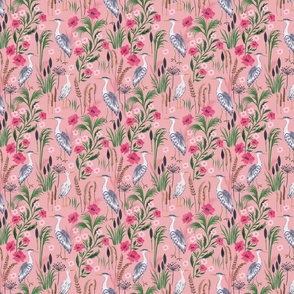 Heron French Country Pink Small