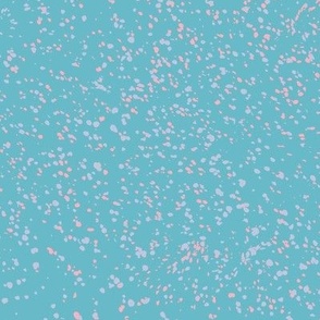 Ocean Sparkles - ditsy - blue pink lilac 
