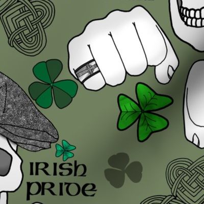Irish Pride (Irish moss green large scale)
