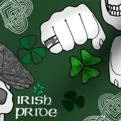 Irish Pride (dark green large scale)