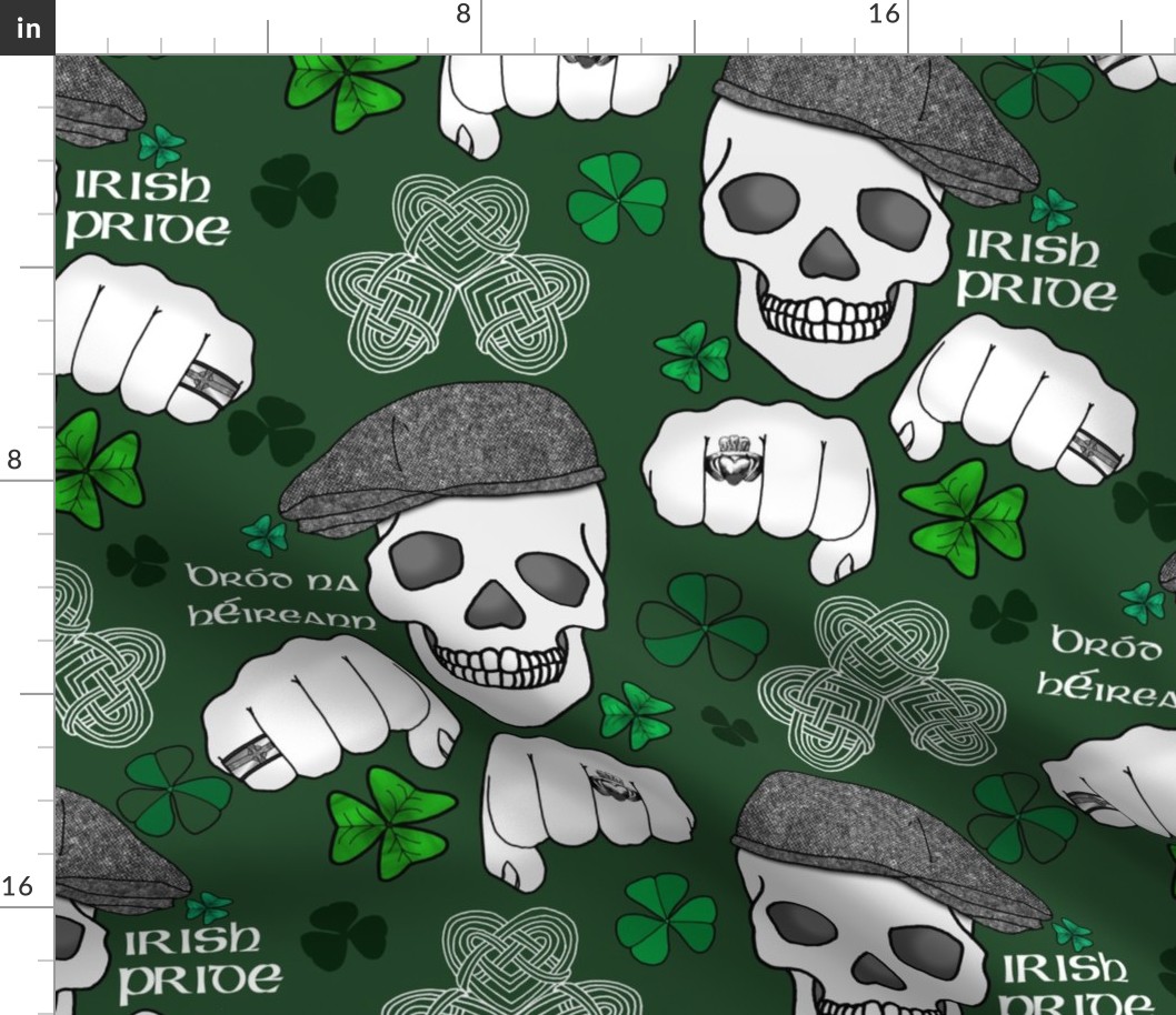 Irish Pride (dark green large scale)