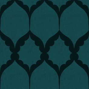 Scallop Ogee in Jade Green