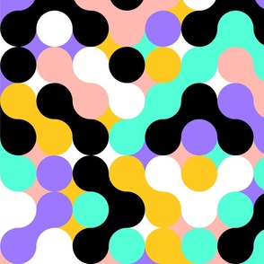 pop geometric dots version 2 medium