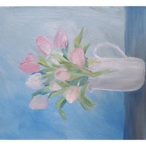 Tulip Bouquet  Panel 42x33 rotated