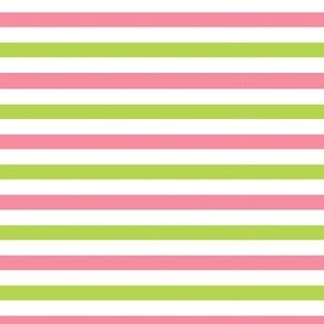 Pink and Green Stripes