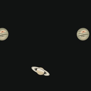 Trouvelot's Jupiter & Saturn