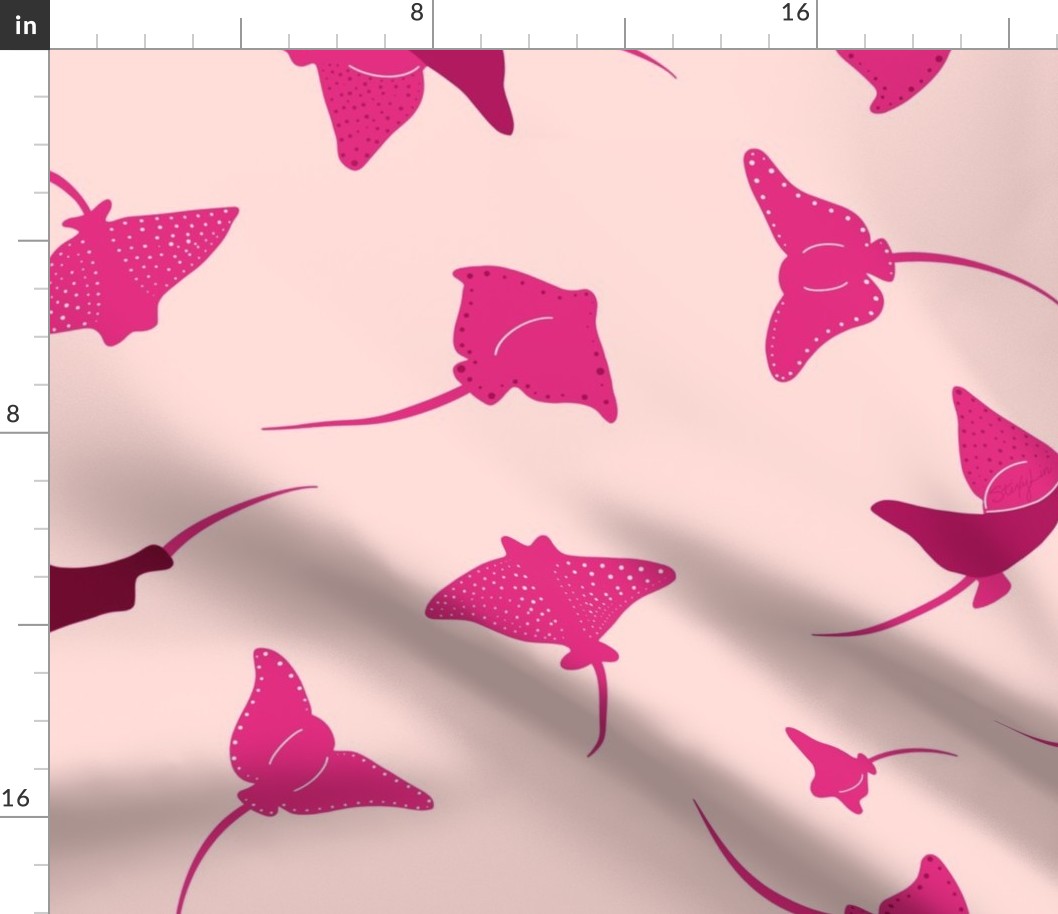 Stingray Fever Pink Medium