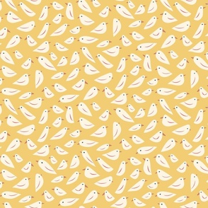 Geometric Birds (medium) Yellow