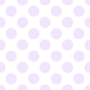 Lavender Polka Dots Large