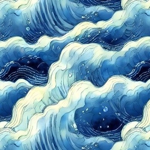 blue wave swells