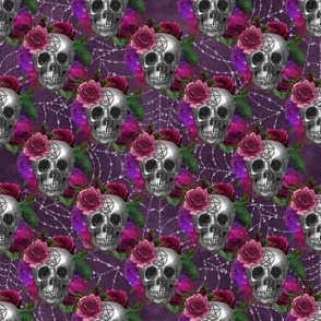 Floral Skull Web