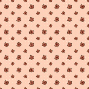 Dots and Daisies on Pink small