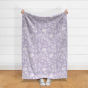 Light Lavender Botanical Pattern