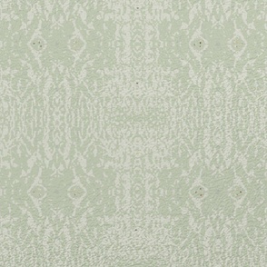 damask wallpaper-large-sage green (faux foil)