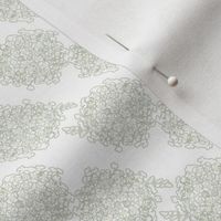 hydrangea line drawing - sage-small