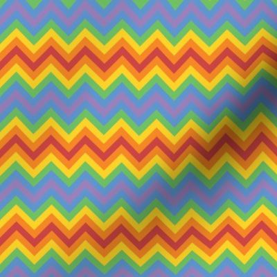 Rainbow Chevron