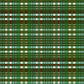 Plaid of Brown and Green (1311)