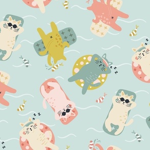 It’s cool in the pool! 13,5 inch (12 inch wallpaper)
