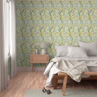 William Morris Co Floral Wallpaper -  large scale