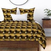 Wild Glamour, Abstract Lion Print With Lion Cub, Animal Print, Ornate, Regal, Intricate Details, Vibrant Colors, Luxury